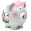Personalized Princess Castle Piggy Bank for Girls