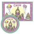 Birthday Girl's Personalized Placemat and Plate Set