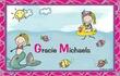 Mermaid Personalized Placemat