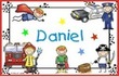 Superhero Personalized Placemat