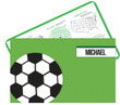 Soccer Fan Personalized Activity Placemat