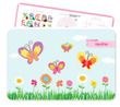 Butterfly Field Personalized Activity Placemat