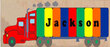 Personalized Truck Long Puzzle Board