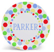 Bright Dots Personalized Plate