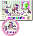 Baby Girl's Personalized Placemat & Plate
