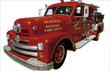 Fire Truck Personalized Placemat