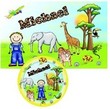 Animals Personalized Placemat & Plate for Boys