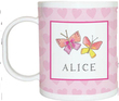 Butterfly Kisses Personalized Mug