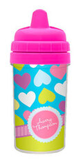 Personalized Hearts  Sippy Cup
