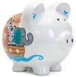 Personalized Noah's Ark Piggy Bank