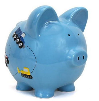 personalized piggy banks for boy