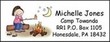 Personalized Campfire Camp Address Labels