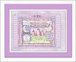 Personalized Princess Castle Nursery Wall Art