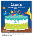 My Very Happy Birthday Personalized Board Book for Boys