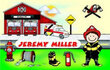 Fireman Personalized Placemat