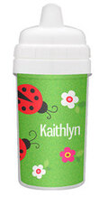 Personalized Curious Ladybugs Sippy Cup