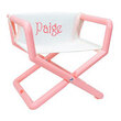 Personalized Jr. Director's Chair in Pastel with White Mesh Seat