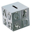 Silver Block Personalized Bank