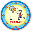 Basketball Player Personalized Plate