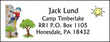 Personalized Camp Climber Address Labels for Boys