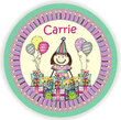 Birthday Girl's Personalized Plate