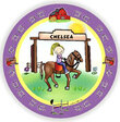 Horseback Rider Personalized Plate