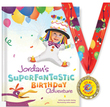 My Superfantastic Birthday Adventure Personalized Book with Medal