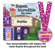 Super, Incredible, Big Sister Personalized Book with Medal